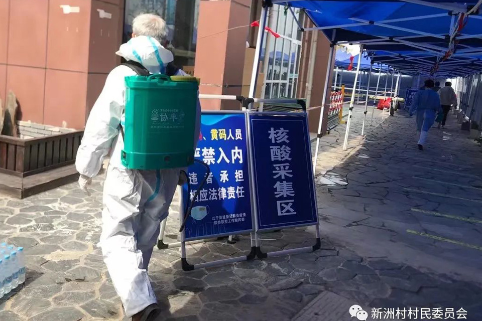 老兵心不老，有“战”召必回！新洲村退役老